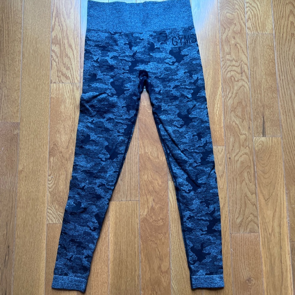 Gymshark Black camo leggings